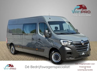Renault Master 2.3 dCi 150pk L3H2 Dubbel Cabine / Airco / Cruise / Camera / Trekhaak / PDC / Bluetooth / Navi / DAB / Dodehoek Sensor