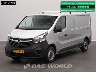 Opel Vivaro 95pk L2H1 Trekhaak LED Airco Cruise Parkeersensoren Imperiaal Euro6 L2 Airco Trekhaak Cruise control