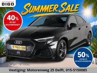Audi A3 Limousine 35 TFSI S EDITION AUTOMAAT SCHUIF/PANODAK . NAVIGATIE . PDC V+A. VIRTUEEL COCKPIT !!