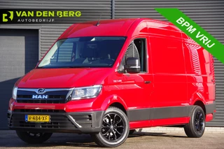 MAN TGE 35 3.180 2.0 L3H3 177PK AUT. 3-ZITS, TREKHAAK, GEV. STOEL, CAMERA, CRUISE, AIRCO, NL AUTO, NAP