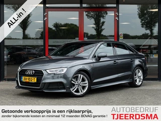 Audi A3 Limousine 30 TFSI Sport S Line Edition | 3x S Line | Origineel Nederlands | Navigatie | LED Koplampen | Climate Control | Cruise Control | All Season Banden | Parelmoer Metallic Lak | 2e Eigenaar | S Tronic | Daytona |