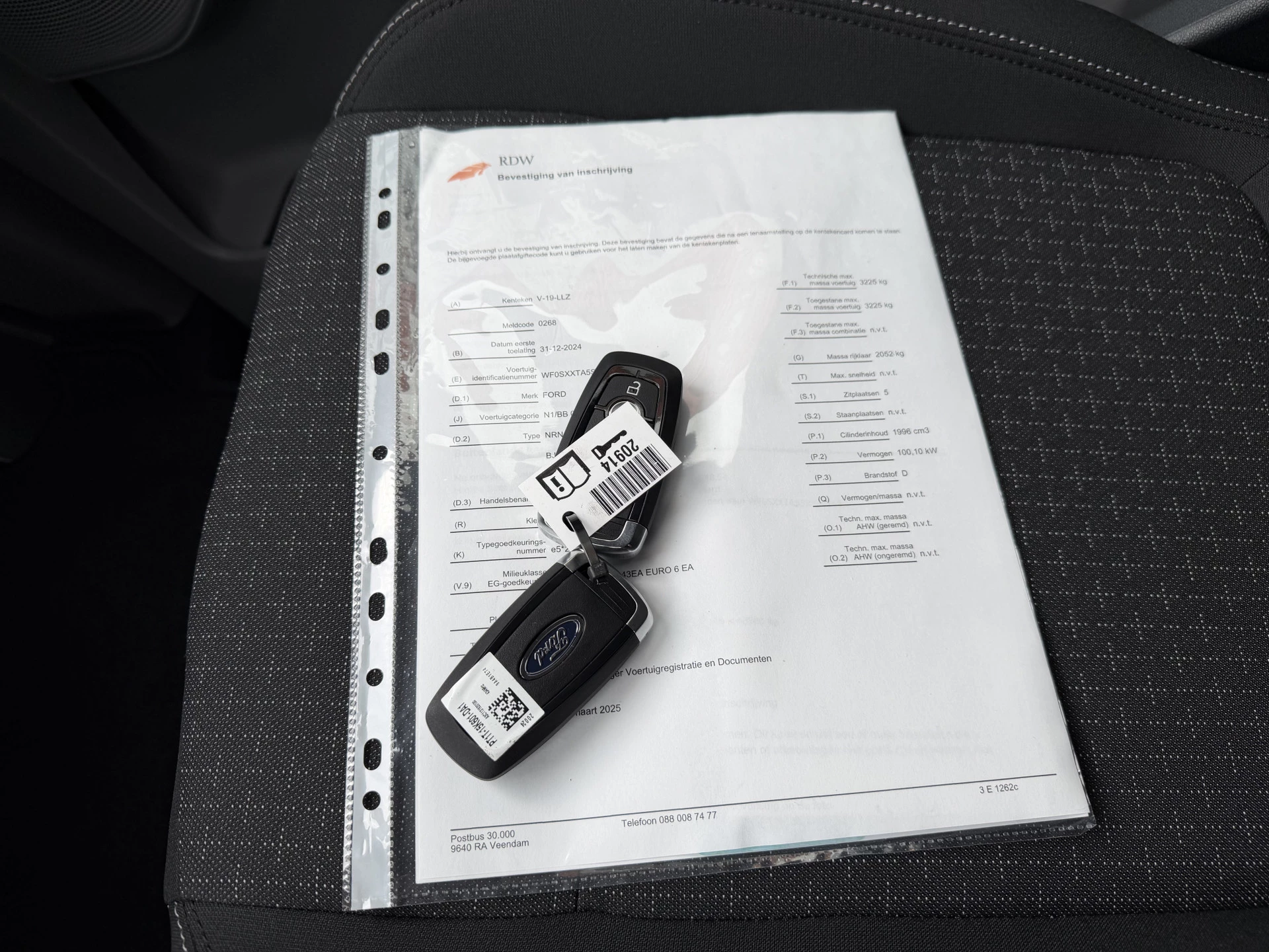 Hoofdafbeelding Ford Transit Custom