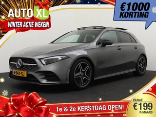Mercedes-Benz A-Klasse 180 Aut. AMG Night-Pakket Pano-dak Memory Camera