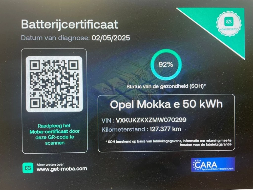 Hoofdafbeelding Opel Mokka-e