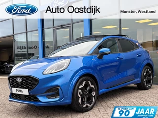 Ford Puma 1.0 EcoBoost Hybrid ST-Line X 155PK Automaat Afn. Trekhaak Panodak Winterpack Adaptieve Cruise MATRIX-LED SYNC4 Navi Blind-Spot Elek. Achterklep B&O  *Full Options*