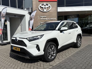 Toyota RAV4 2.5 Hybrid AWD Executive TREKHAAK BLIND-SPOT STOEL/STUURVERW STOELKOELING PARK-SENSOREN ELEK-ACHTERKLEP LEDER MEMORY-SEATS AD-CRUISE