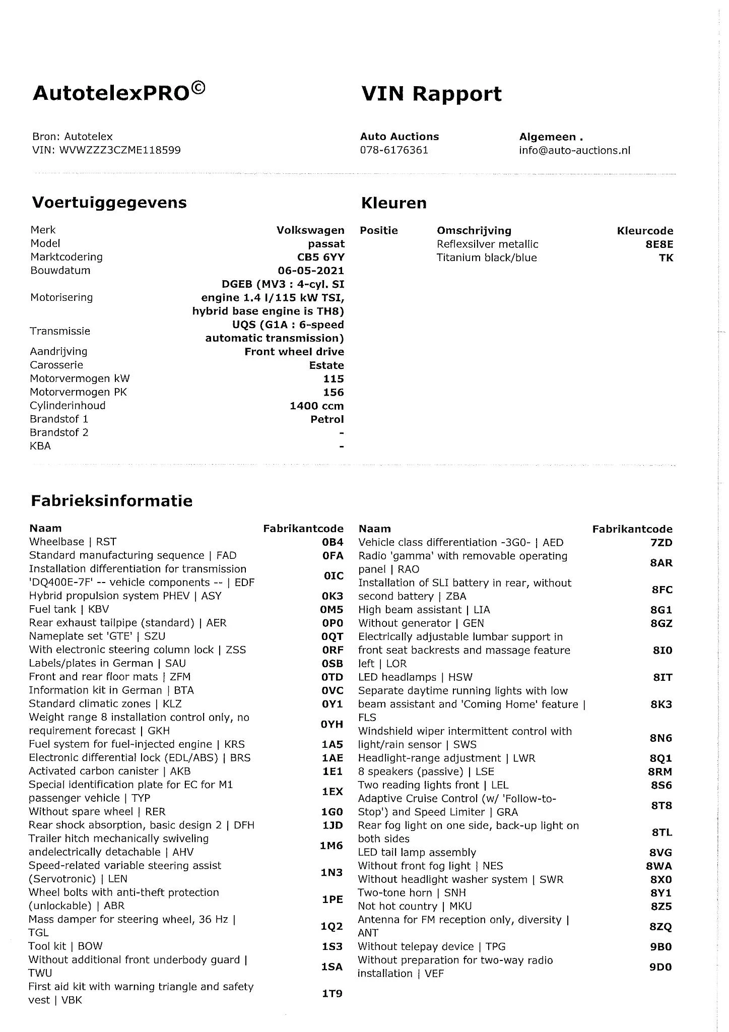 Hoofdafbeelding Volkswagen Passat