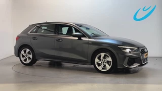 Audi A3 Sportback 30 TFSI S Edition Leder-Stof LED Virtual Cockpit Navigatie Parkeersensoren