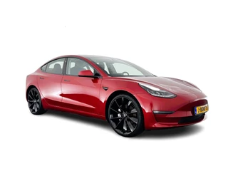 Tesla Model 3 Long Range AWD 75 kWh [ 3-Fase ] (INCL.BTW) Aut. *PANO | AUTO-PILOT | NAPPA-LEATHER | KEYLESS | FULL-LED | MEMORY-PACK | SURROUND-VIEW | DAB | CARPLAY | DIGI-COCKPIT | LANE-ASSIST | COMFORT-SEATS | 19"ALU*