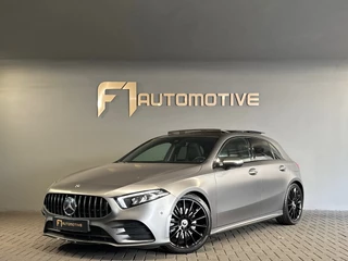 Hoofdafbeelding Mercedes-Benz A-Klasse Mercedes-Benz A-klasse 220 AMG Pano|Keyl|Sfeer|Magno|NL Auto