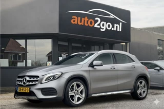 Hoofdafbeelding Mercedes-Benz GLA Mercedes-Benz GLA 180 AMG-LINE AUT7 LEDER 19 INCH-LMV NAVI PDC CAMERA STOELVERW ETC