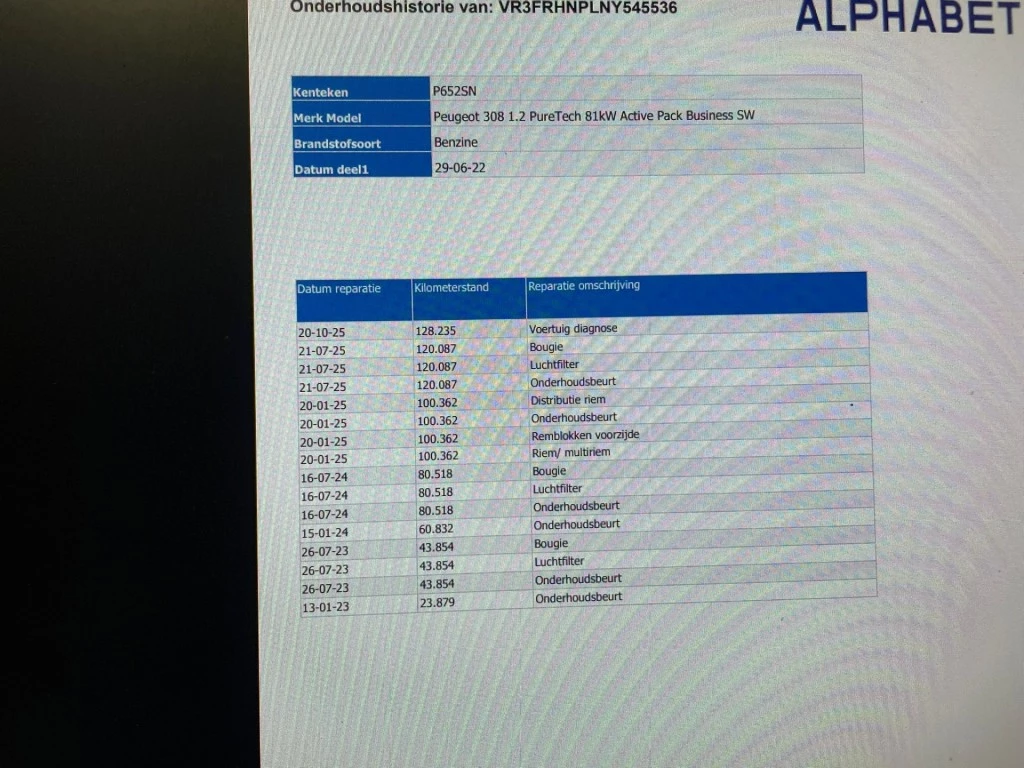 Hoofdafbeelding Peugeot 308