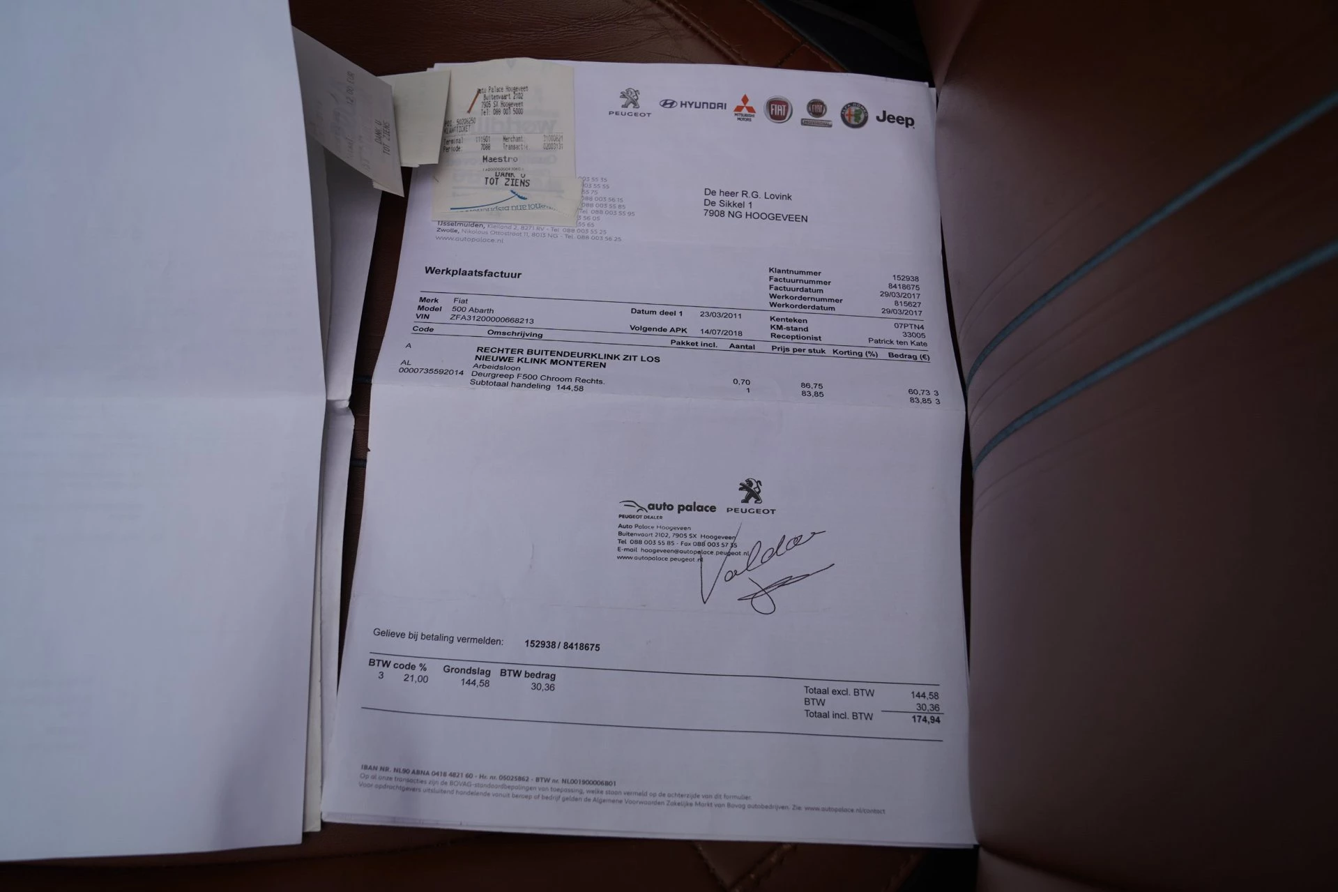 Hoofdafbeelding Fiat 500C