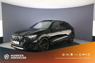 Audi SQ8 4.0 TFSI 507pk | B&O Adv | Head Up | Pano | Adv Onderstel | Nachtzicht | Sportdiff | Massage/Ventilatie | Adapt. Onderstel | Adapt. Cruise | Trekhaak | Memory | Softclose | Alcantara |