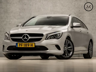 Mercedes-Benz CLA Shooting Brake 180 AMG Sport Automaat (GROOT NAVI, LEDER, CAMERA, GETINT GLAS, STOELVERWARMING, PORTSTOELEN, PARKEERSENSOREN, CRUISE, ZWART HEMEL, NIEUWE APK, NIEUWSTAAT)
