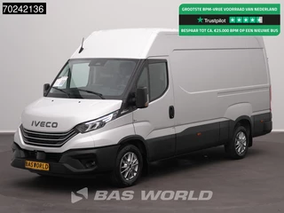 Iveco Daily 35S21 BPM VRIJ! 3.0L Automaat L2H2 210PK 2025-Model 3,5t Trekgewicht ACC LED Navi LM-Velgen Camera Euro6 L2 12m3 Airco