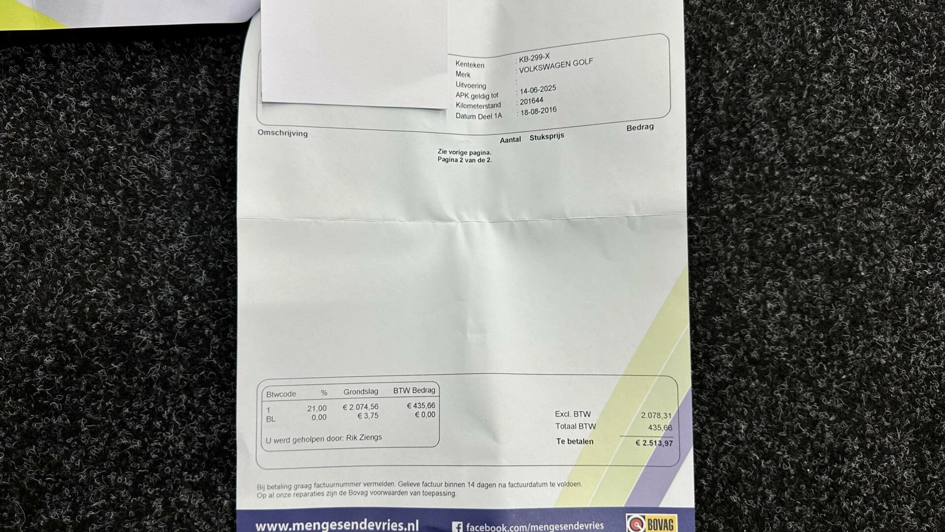 Hoofdafbeelding Volkswagen Golf