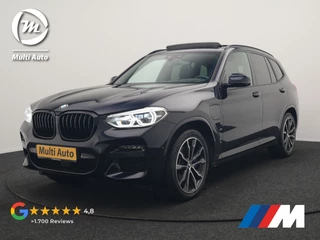 BMW X3 xDrive30e M Sport PHEV 293pk Dealer O.H. | Trekhaak Af Fabriek | Panodak | Head Up | Adaptive Cruise | 360 Camera | Harman / Kardon | Adaptief Onderstel | Lederen Sportstoelen Memory & Verwarmd | Keyless | Blis | Sfeerverlichting |  Plug In Hybrid |
