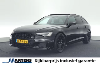 Audi A6 Avant 50 TFSI e 299pk quattro 2x S-Line Black Edition 360Camera Stoelverwarming Virtual Cockpit Navigatie Panoramadak
