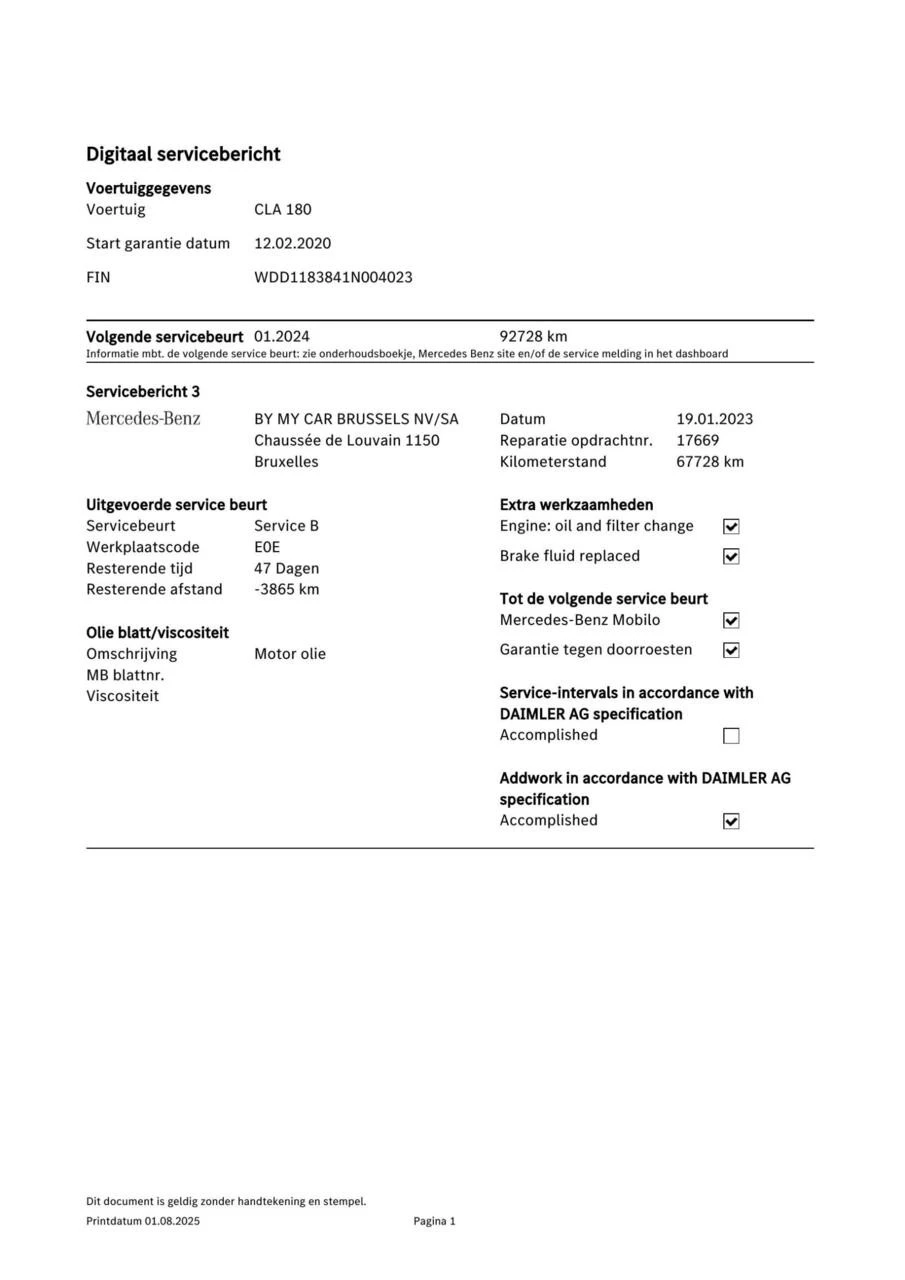Hoofdafbeelding Mercedes-Benz CLA