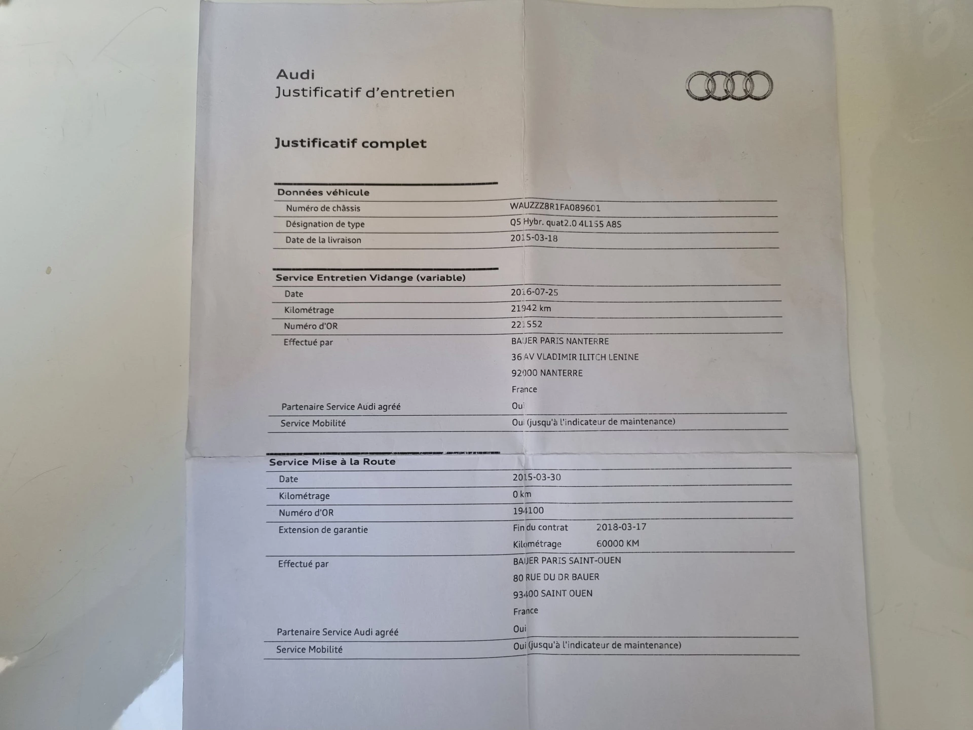Hoofdafbeelding Audi Q5