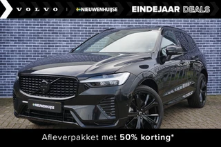 Volvo XC60 2.0 T6 Plug-in hybrid AWD Plus Black Edition | Nieuw Binnen | 360° Camera | Memory stoelen | Adaptieve cruise controle | Blis | Panorama Schuif dak |