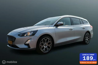 Ford Focus Wagon 1.0 EcoBoost 125 PK Titanium Business, Pdc, Cruise, Navi, Donker glas, App connect, Keyless go/entry