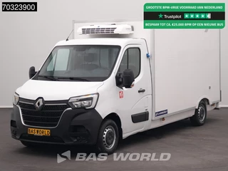 Renault Master 145PK Bi-Temp Lamberet Koelwagen Vriezer Thermo King V-300 MAX SP LED Airco Cruise Parkeersensoren Euro6 Koel Koeler Bakwagen Gekoeld Kühl Kühler Kühlwagen Kühlkoffer Vries Vriezer Vrieswagen Frigo Airco Cruise control