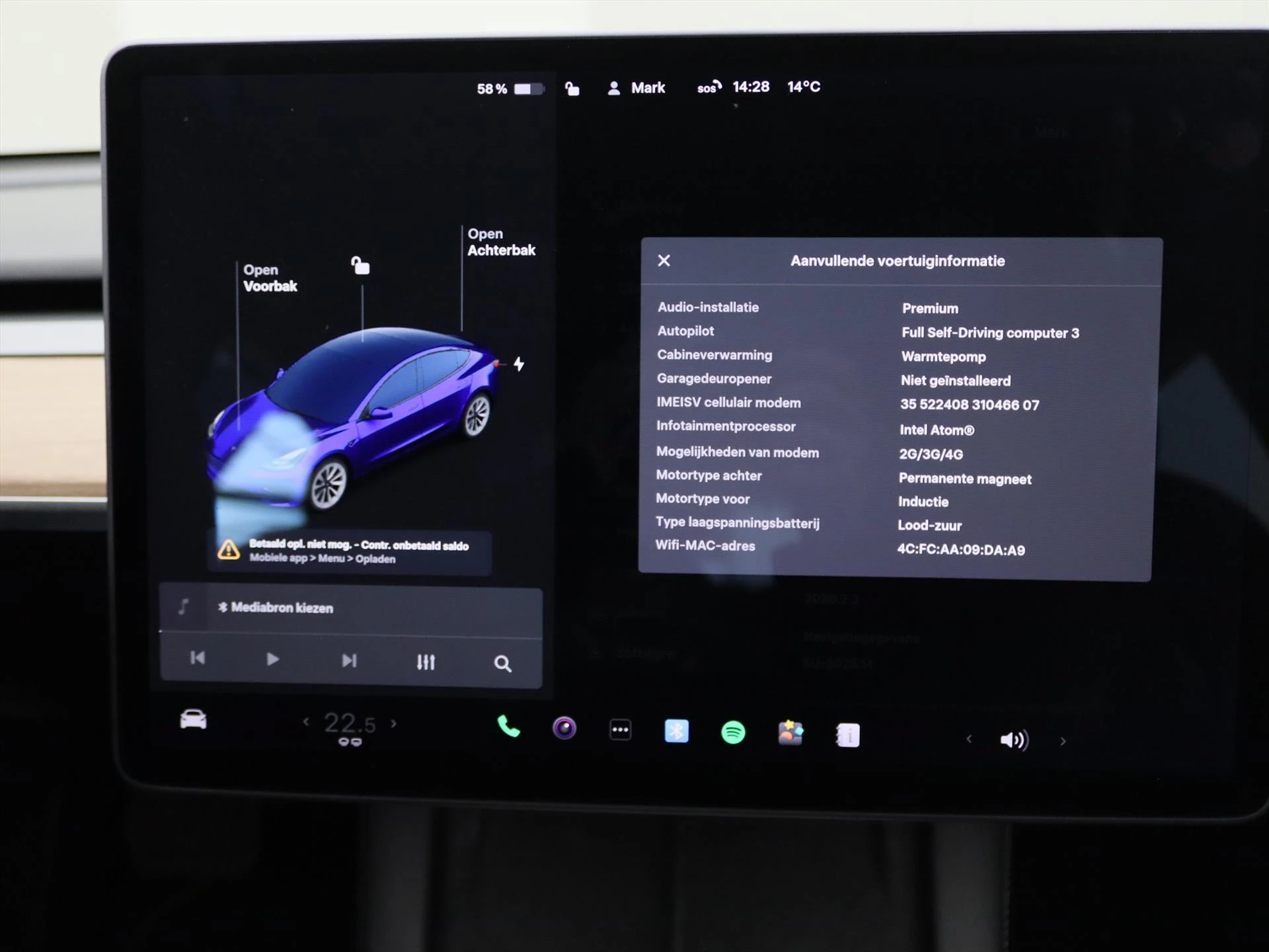 Hoofdafbeelding Tesla Model 3
