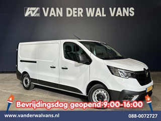 Renault Trafic 2.0 dCi 131pk L2H1 Euro6 Airco | Camera | Navigatie | Cruisecontrol | LED | Parkeersensoren Bijrijdersbank, 2500kg trekvermogen