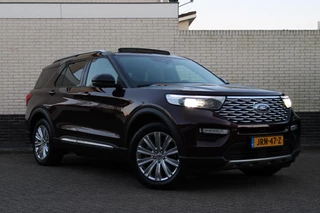 Ford Explorer 3.0 V6 EcoBoost PHEV Platinum | Panoramadak | Leder | Massage | B&O