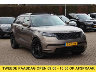 Land Rover Range Rover Velar 2.0 I4 AWD R-Dynamic HSE / Panoramadak / Camera / Head-up / Cognac Leder / 21'' / Meridian High End / Stoelmassage+Ventilatie+Verwarming / Keyless / Dodehoek / DAB / Cruise Control Adaptief