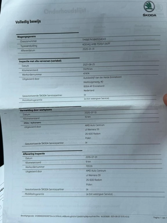 Hoofdafbeelding Škoda Kodiaq