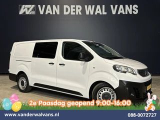 Peugeot Expert 2.0 BlueHDI 123pk L3H1 Dubbele Cabine Euro6 Airco | 2x zijdeur | 2500kg Trekhaak | 5-Zits Cruisecontrol, Parkeersensoren