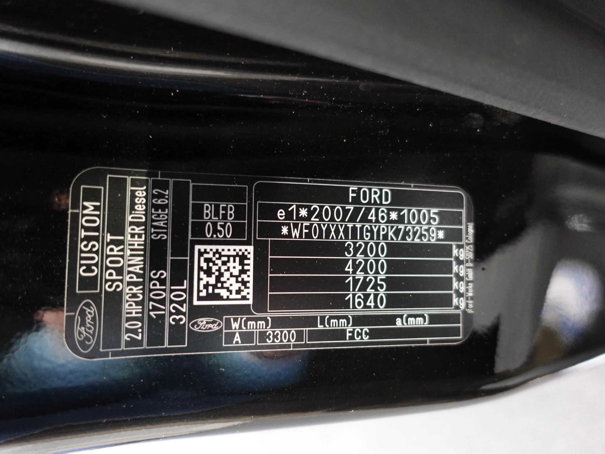 Hoofdafbeelding Ford Transit Custom