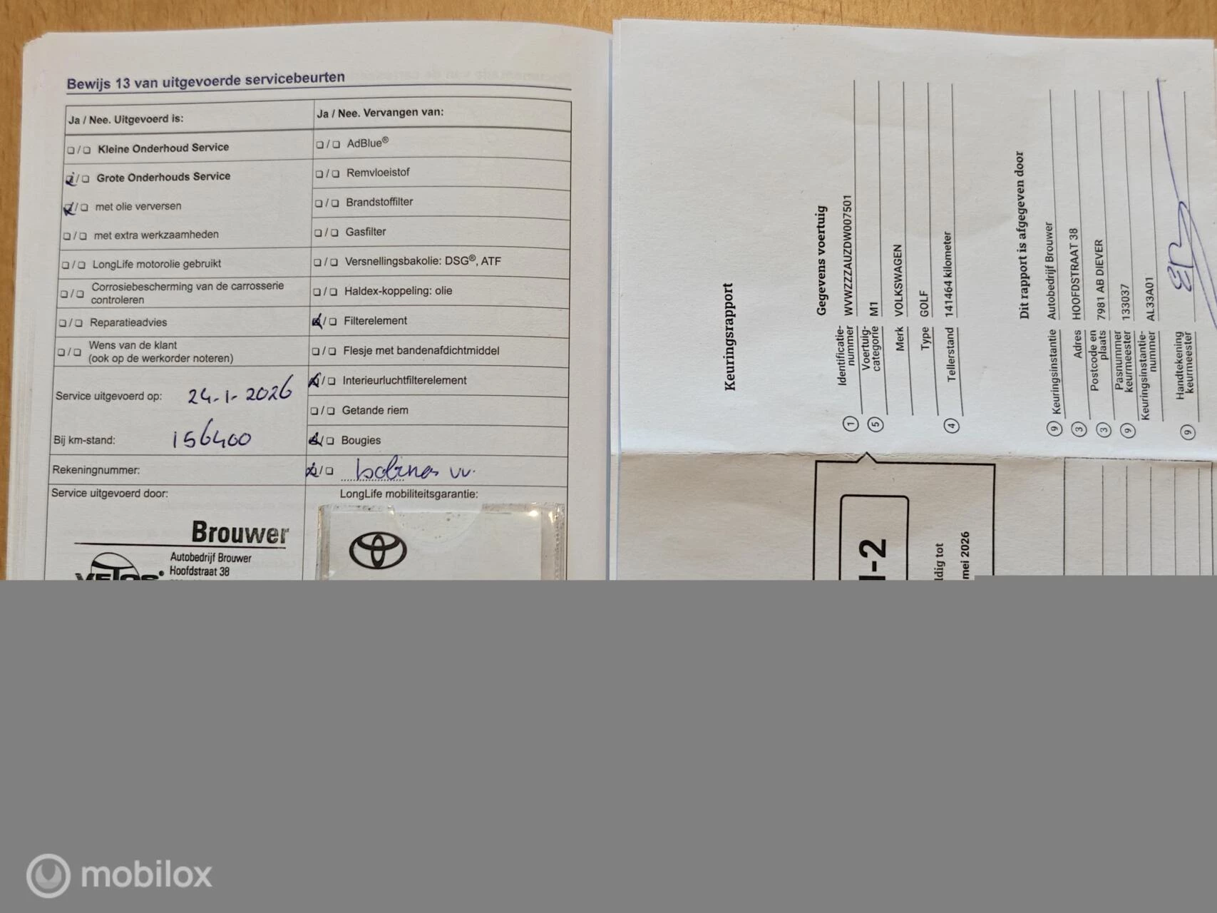 Hoofdafbeelding Volkswagen Golf