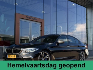 BMW 5 Serie M550i xDrive High Executive | 4WS | Soft-Close | Pano | B&W | Massage | Memory | Rear Entertainment Screens |