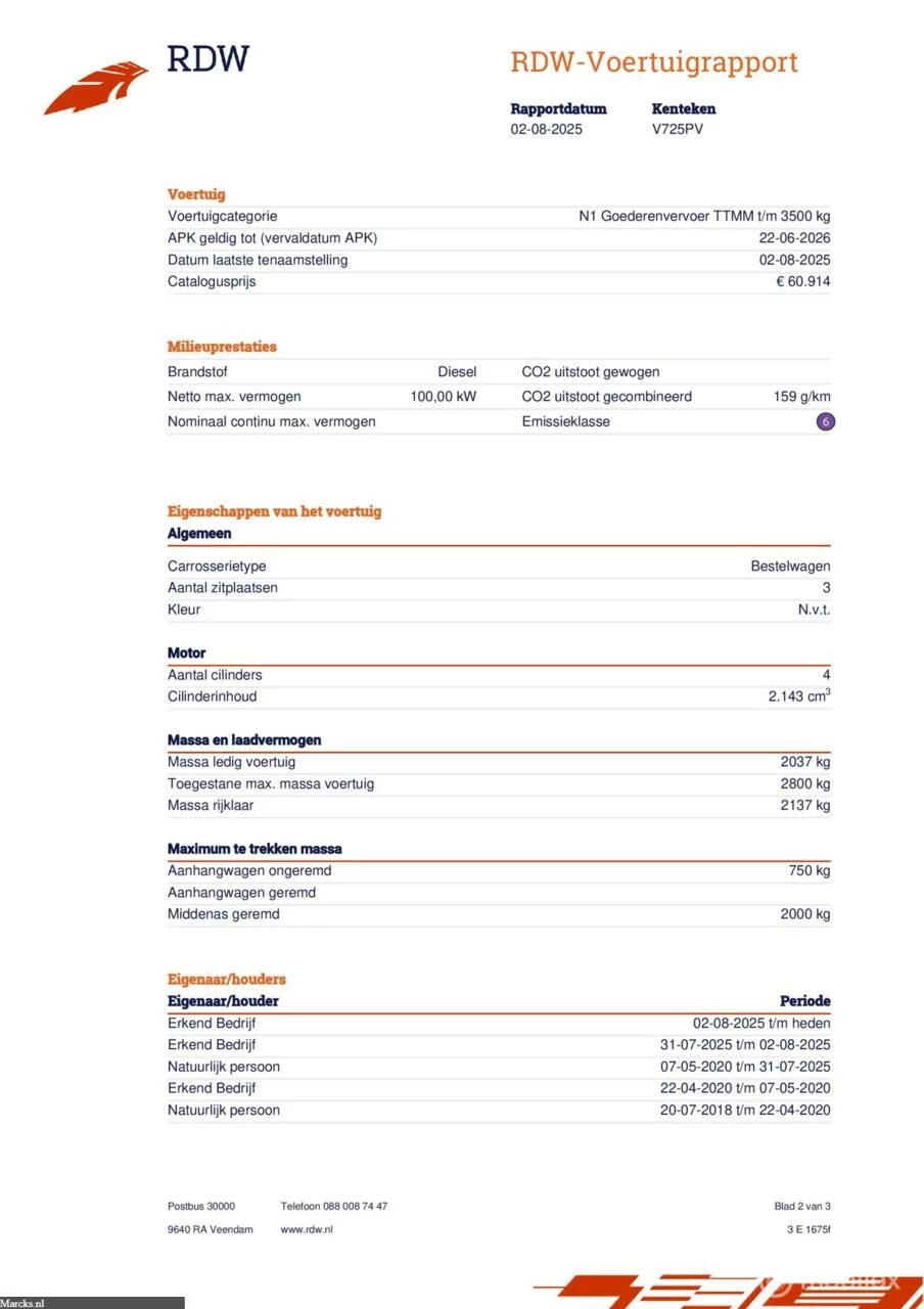 Hoofdafbeelding Mercedes-Benz Vito