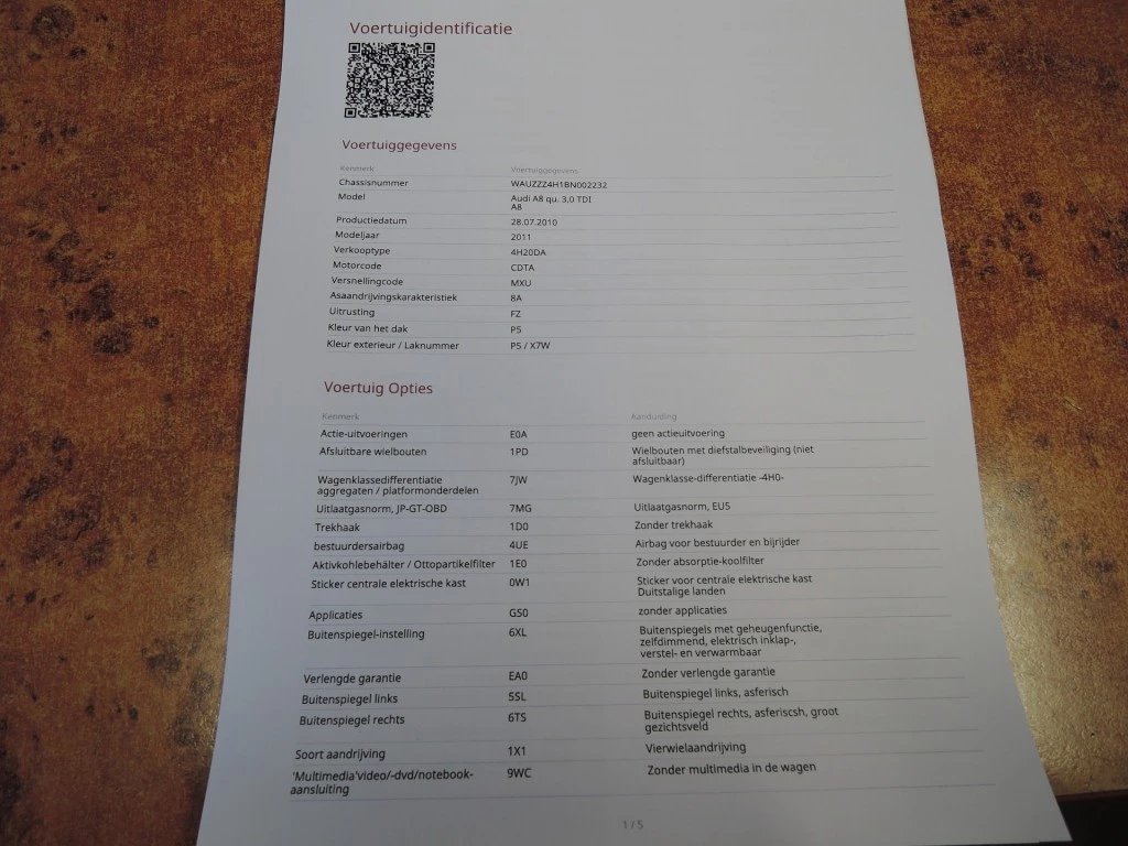 Hoofdafbeelding Audi A8