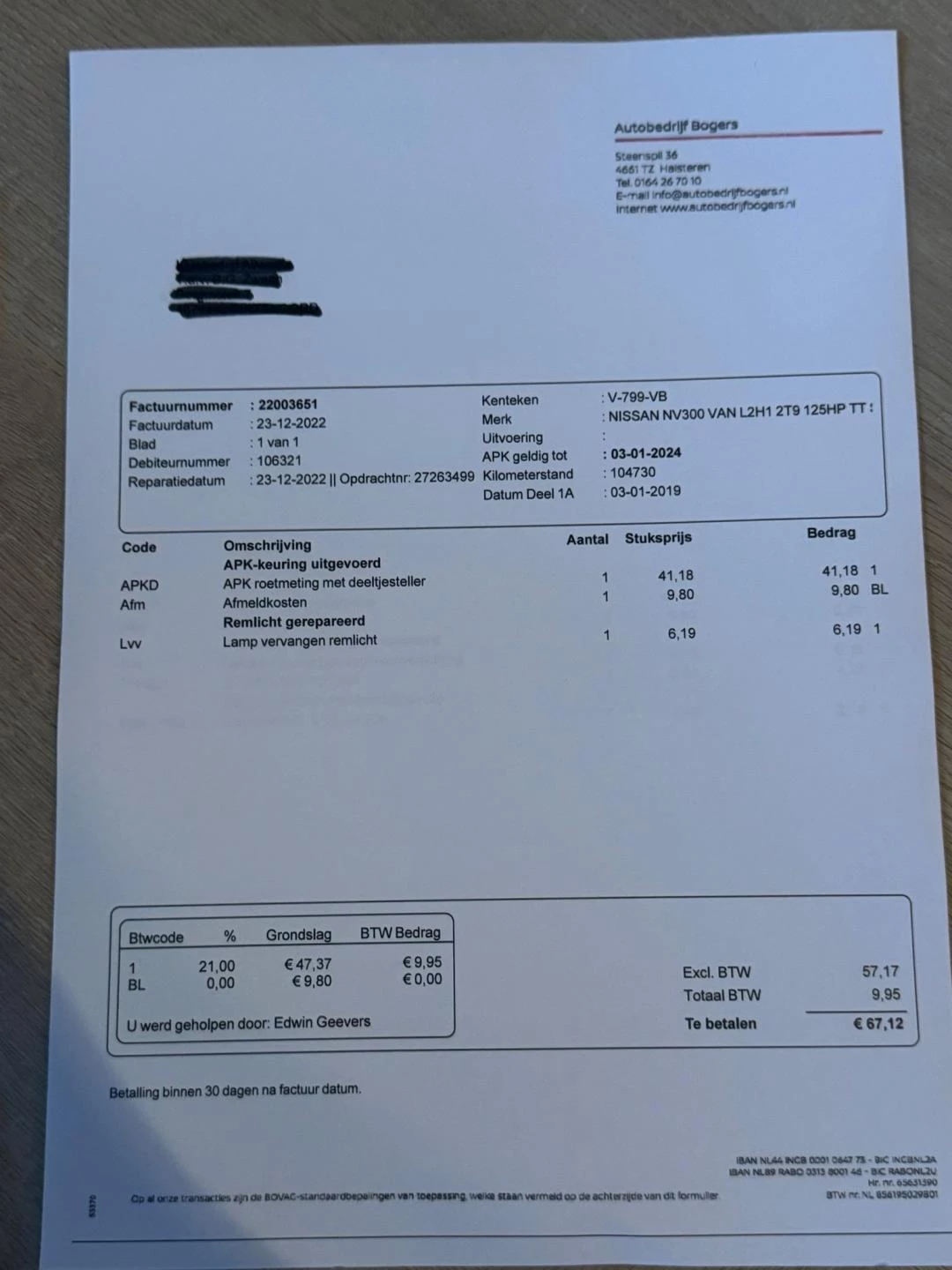 Hoofdafbeelding Renault Trafic