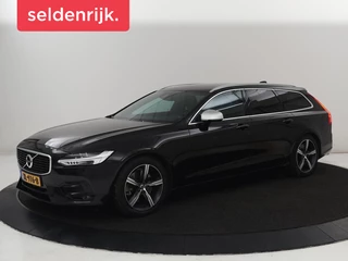 Hoofdafbeelding Volvo V90 Volvo V90 2.0 T4 R-Design | Trekhaak | Leder/Alcantara |  Stoelverwarming | Adaptive cruise | Camera | Carplay | Keyless | Side Assist | Navigatie | Climate control | Sportstoelen | Getint glas