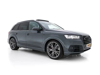 Audi SQ7 4.0 TDI Quattro Pro Line + Aut. *PANO | LUXURY-LEATHER | FULL-LED | DIGI-COCKPIT | BOSE-SOUND | KEYLESS | CAMERA | NAVI-FULLMAP | HEATED/VENTILATED-COMFORTSEATS | SHIFT-PADDLES | CARBON-INLAY | ECC | ADAPTIVE-CRUISE | 
