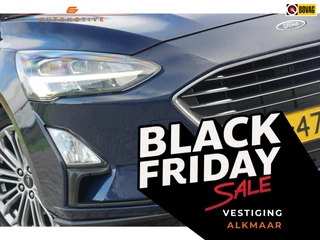 Ford Focus Wagon 1.0 EcoBoost Titanium X Business | Blazer Blue | Full-LED/Carplay/Camera - Compleet!