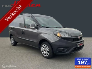 Fiat Doblo Cargo 1.4 Fire Maxi L2 Navi 3Zits Airco Dakrail PDC Marge Auto!