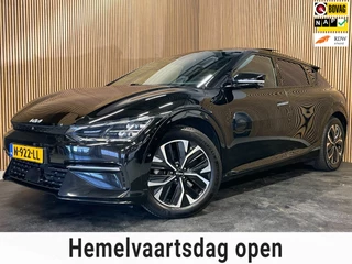 Kia EV6 GT-Line 77.4 kWh|100% SOH|FULL OPTION|AFN. TREKHAAK|PANO|STOELVERW+VENT|STUURVERW.|360+3D CAMERA|CARPLAY|INCL.BTW|1e EIG.|