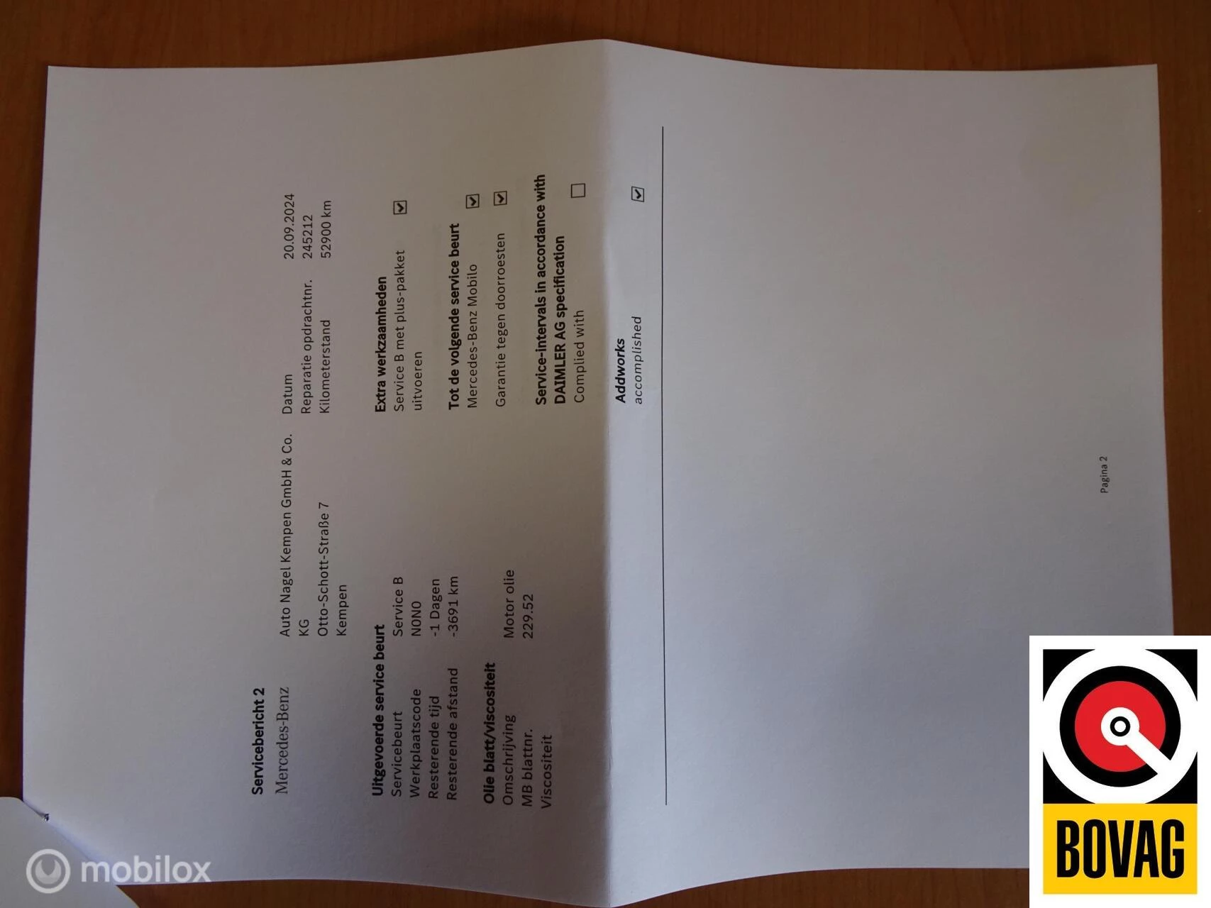 Hoofdafbeelding Mercedes-Benz B-Klasse