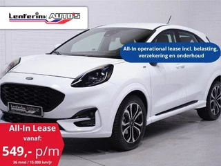 Ford Puma 1.0 EcoBoost Hybrid ST-Line ALL-IN Lease Navi Verwarmbare stoelen/stuur Verwarmbare voorruit