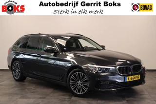 BMW 5 Serie Touring 520i High Executive Navigatie CruiseControl 18LMV Stoel / Stuur verwarming el trekhaak