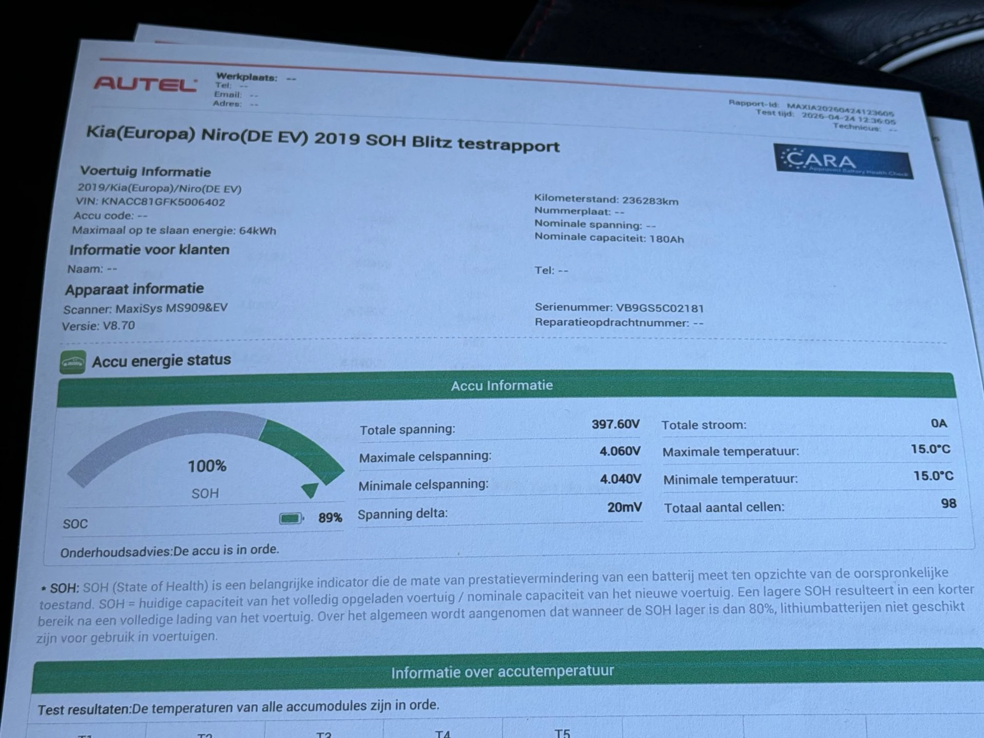 Hoofdafbeelding Kia e-Niro