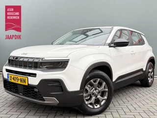 Hoofdafbeelding Jeep Avenger Jeep Avenger BWJ 2024 Longitude 157 PK 54 kWh AUTOMAAT / APPLE CARPLAY / ANDROID AUTO / NAVI / CLIMA / CRUISE / DAB / KEYLESS / LMV / PDC